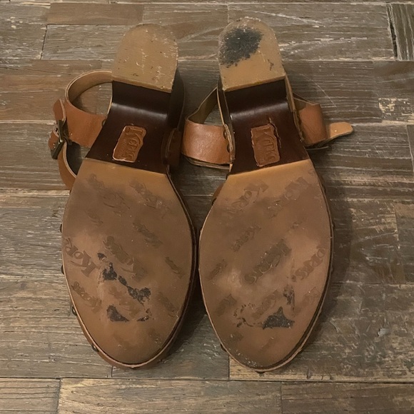 Korks by Kork-Ease Marcia Tan Leather Clogs🖤 - Picture 13 of 16